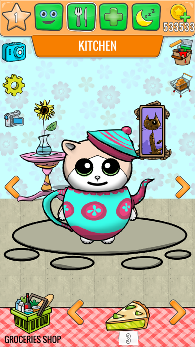 ภาพหน้าจอของ My Talking Cat - Virtual Pet Games For Kids