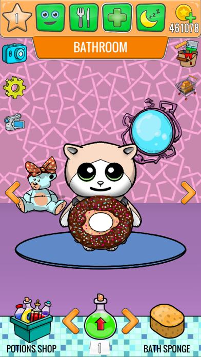 ภาพหน้าจอของ My Talking Cat - Virtual Pet Games For Kids