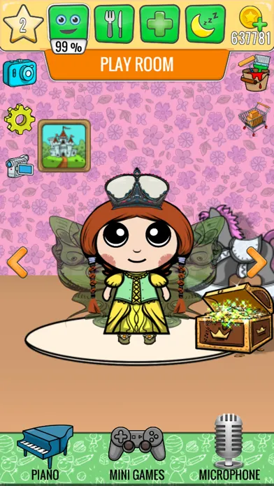 My Talking Princess Ekran Görüntüleri