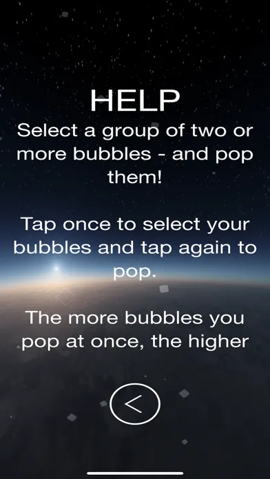 Bubble Pop - Galaxy Screenshots