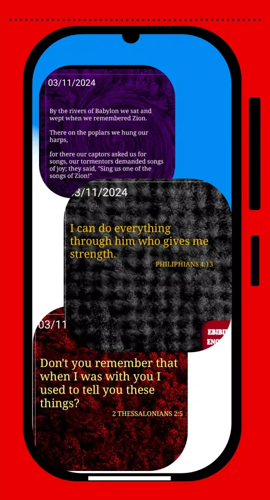 English Ekegusii Bible Screenshots