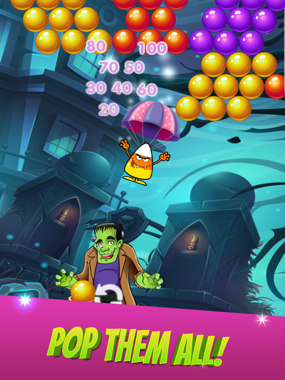 Frankenstein's Halloween Pop iPad  স্ক্রিনশট