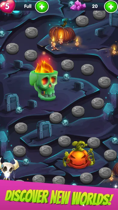 ภาพหน้าจอของ Frankenstein's Halloween Pop