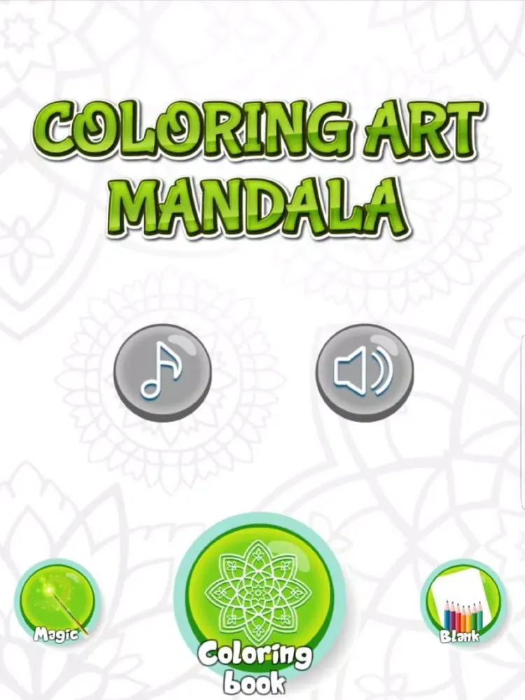 Скриншоты Coloring Art Mandala iPad 