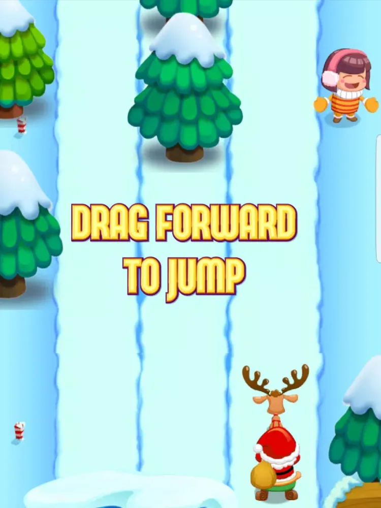 Capturas de tela do Santa's Christmas Run iPad 
