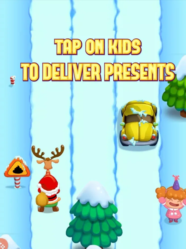 Capturas de tela do Santa's Christmas Run iPad 