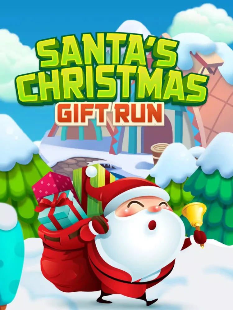 Capturas de tela do Santa's Christmas Run iPad 