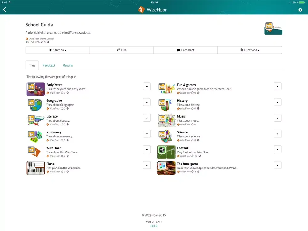تصاویر WizeFloor iPad 