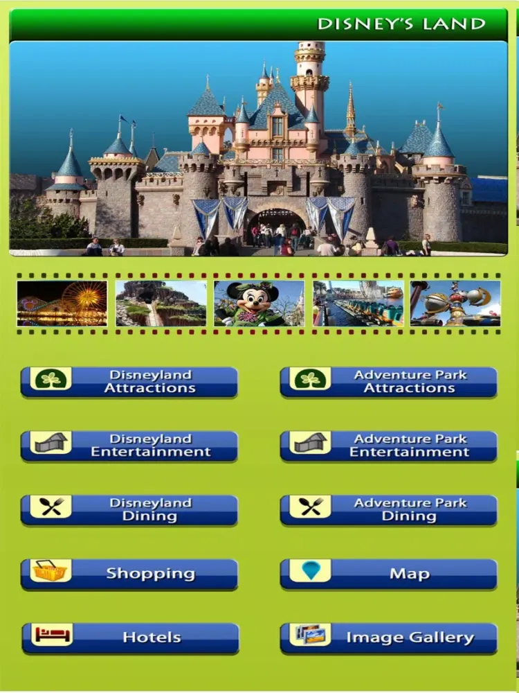 تصاویر Offline Travel Guide for Disney Land iPad 