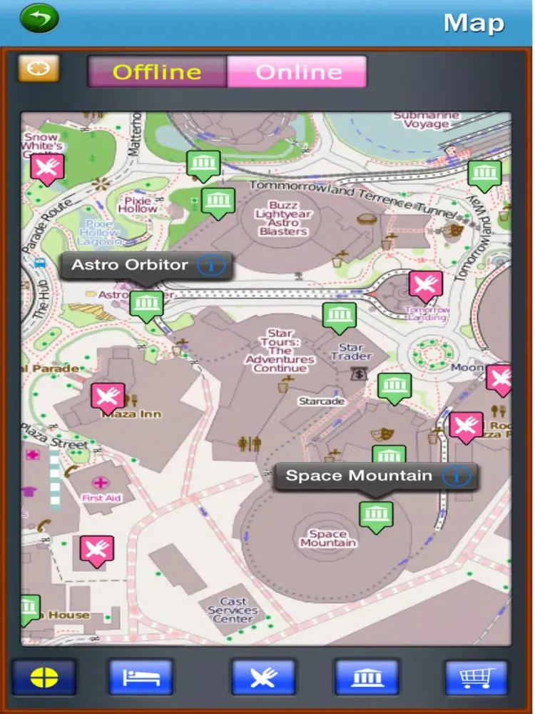 تصاویر Offline Travel Guide for Disney Land iPad 