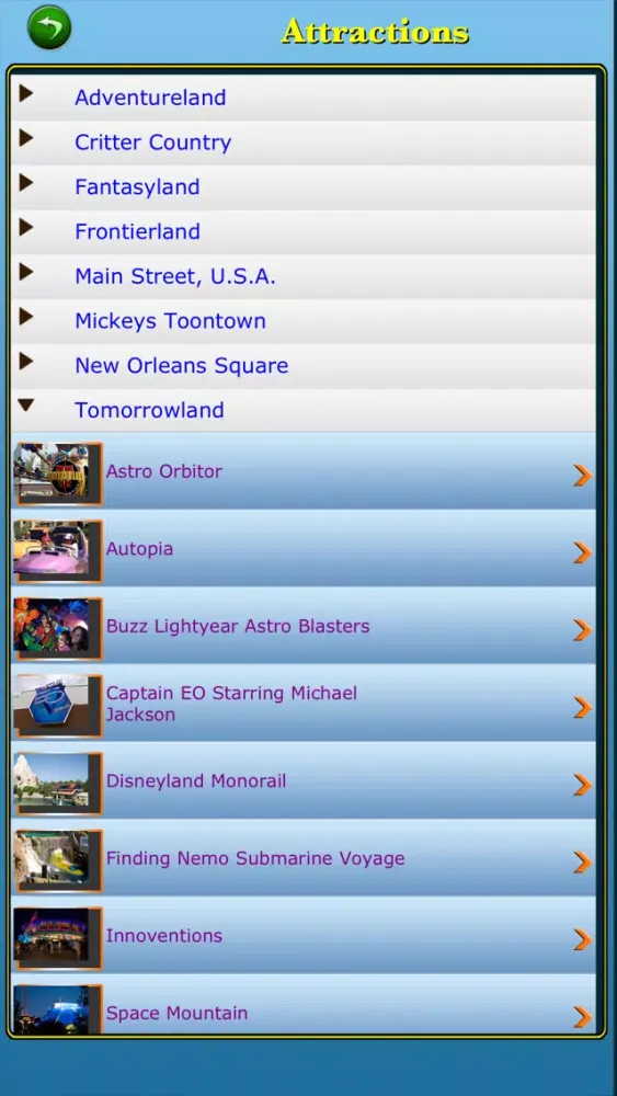 تصاویر Offline Travel Guide for Disney Land