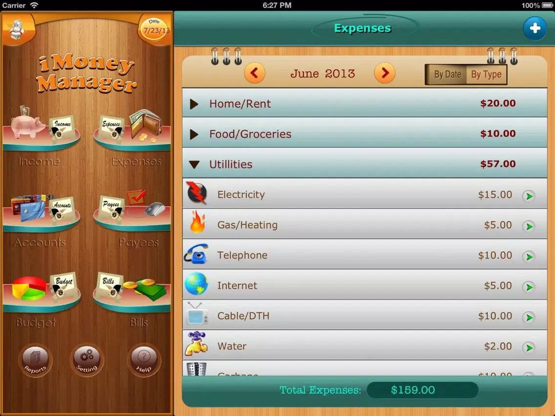 Screenshot di Home Budget Manager HD for iPad iPad 