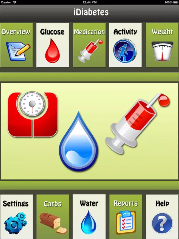 Capturas de pantalla de Diabetes Manager for iPad & iPhone iPad 