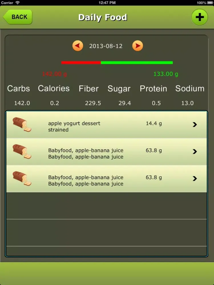 Capturas de pantalla de Diabetes Manager for iPad & iPhone iPad 