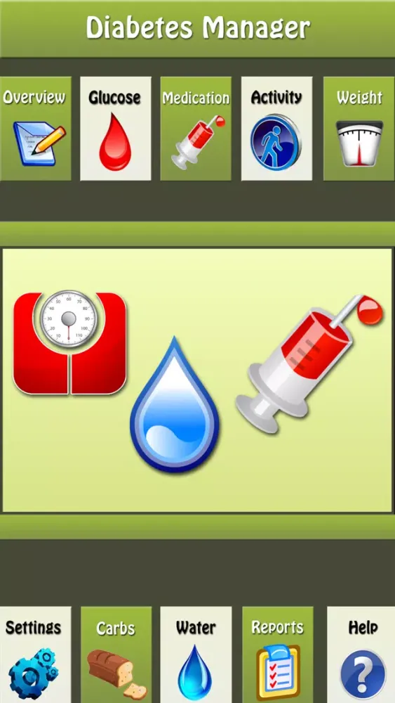 Capturas de pantalla de Diabetes Manager for iPad & iPhone