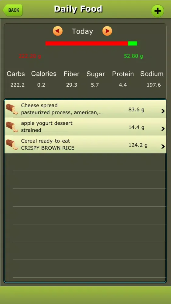 Capturas de pantalla de Diabetes Manager for iPad & iPhone