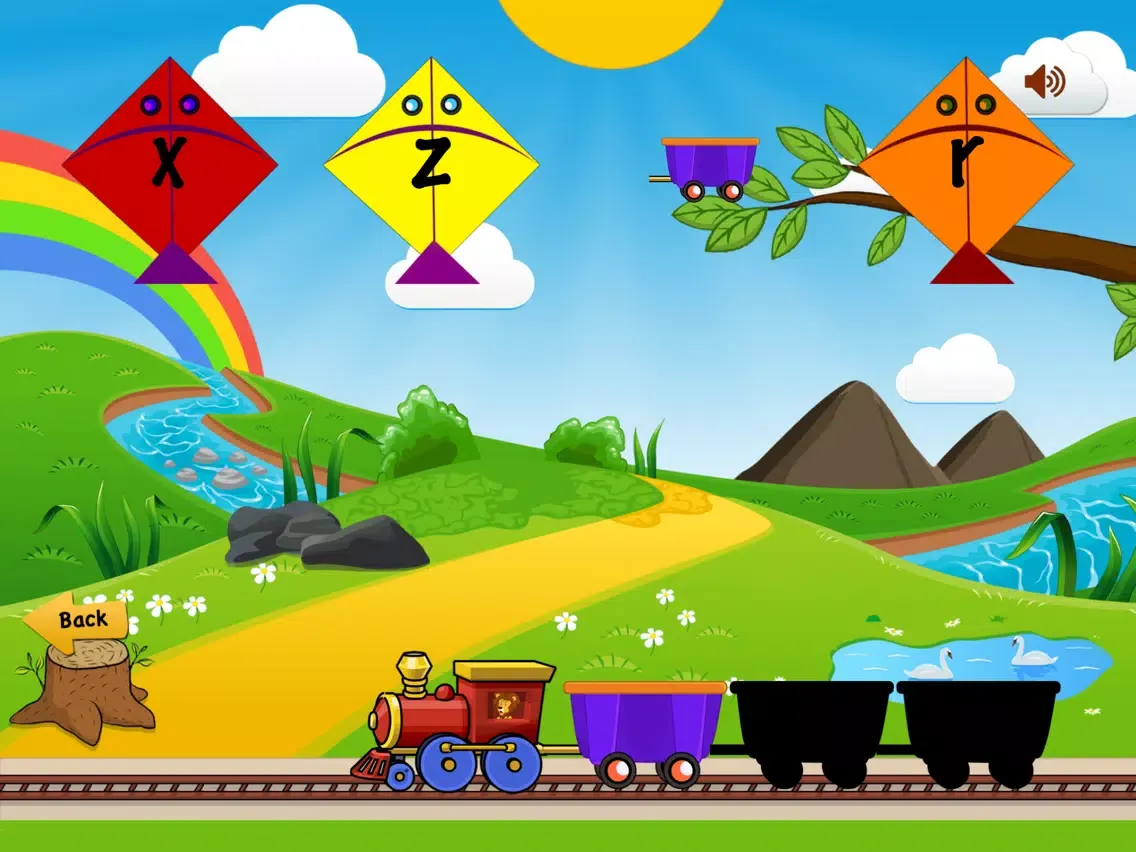 تصاویر Preschool Phonics Train iPad 