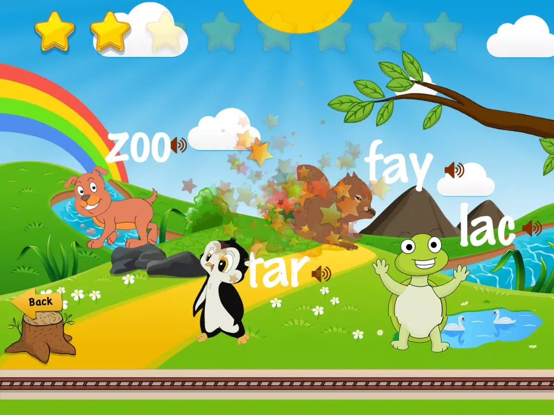تصاویر Preschool Phonics Train iPad 