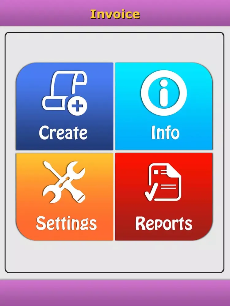 ภาพหน้าจอของ Quick Invoice Pro iPad 