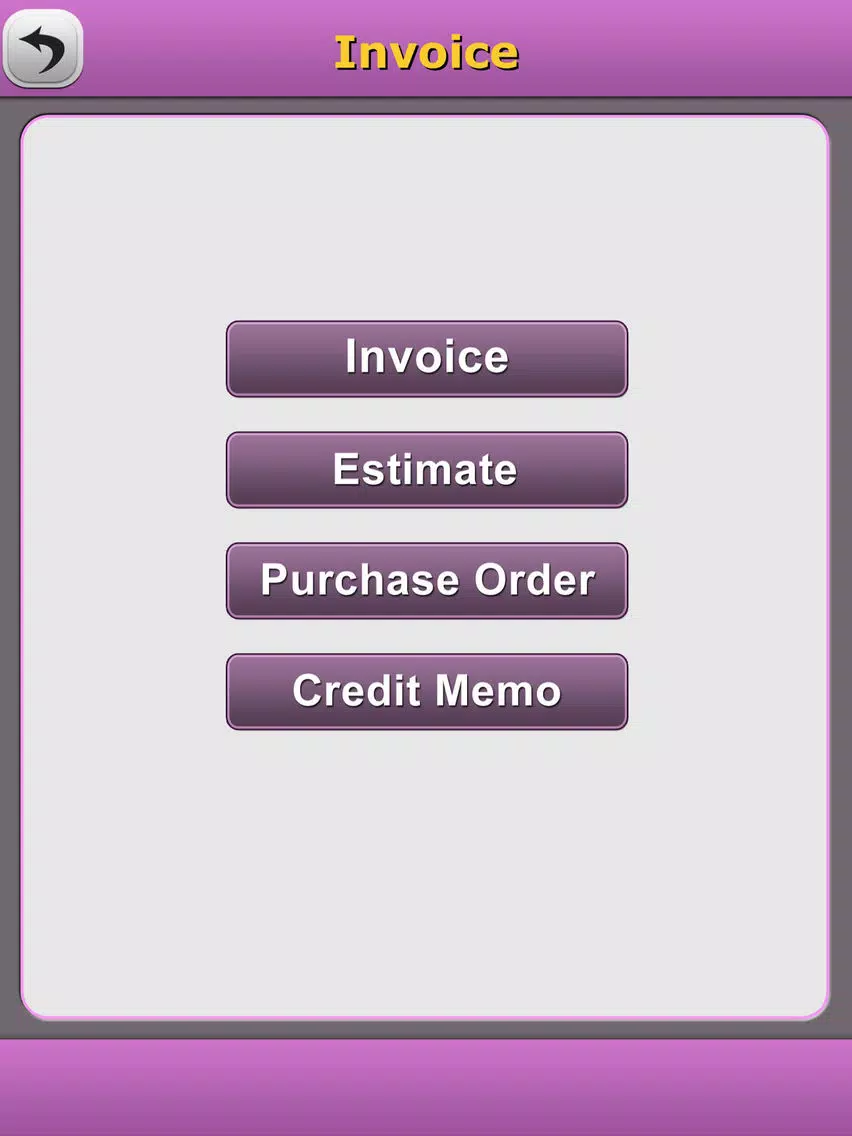 Quick Invoice Pro iPad  스크린샷