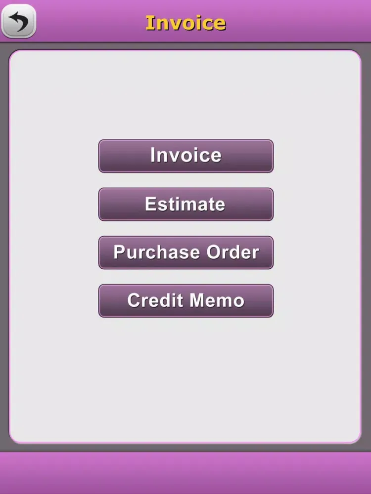 ภาพหน้าจอของ Quick Invoice Pro iPad 