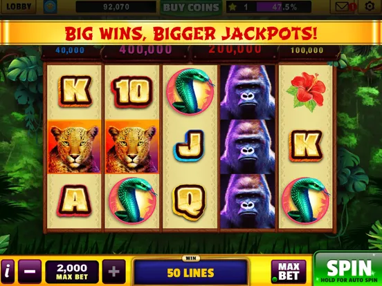 Good Fortune Slots Casino Game iPad 應用截圖
