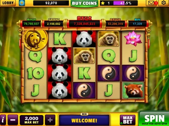 Good Fortune Slots Casino Game iPad 應用截圖