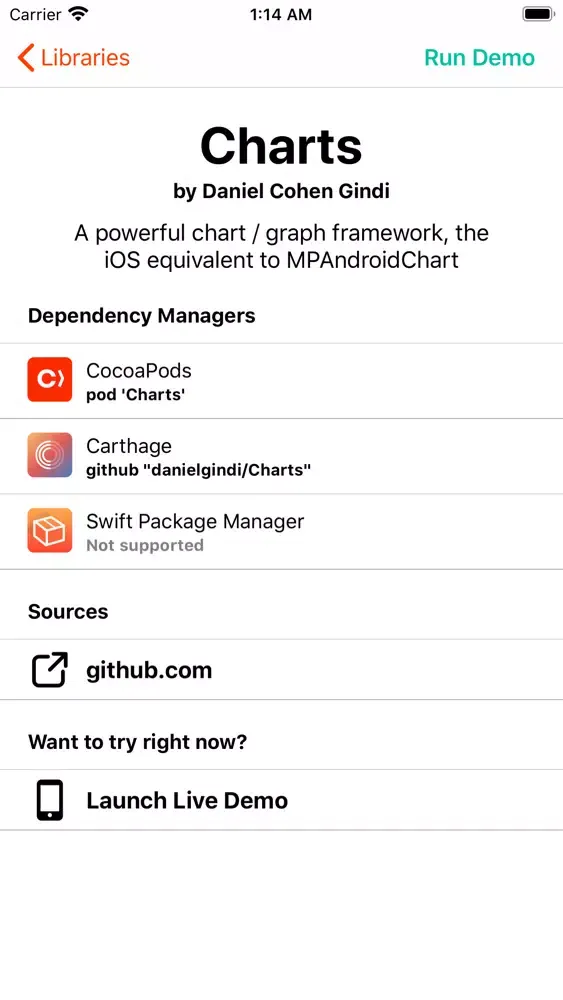 Awesome Libs OSS Edition 스크린샷