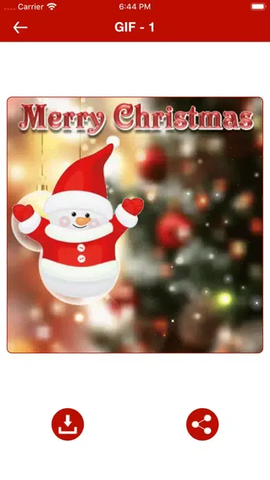 Christmas Wishes Cards & Frame スクリーンショット
