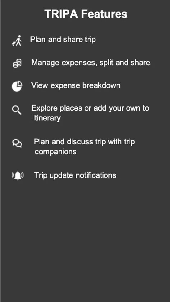 صور TRIPA: Vacation trip planner