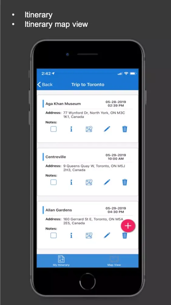 صور TRIPA: Vacation trip planner