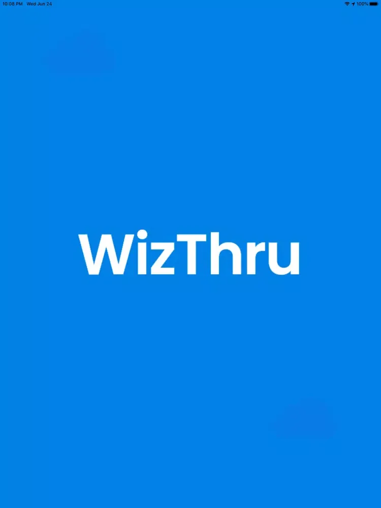 WizThru for Consumers iPad 应用截图