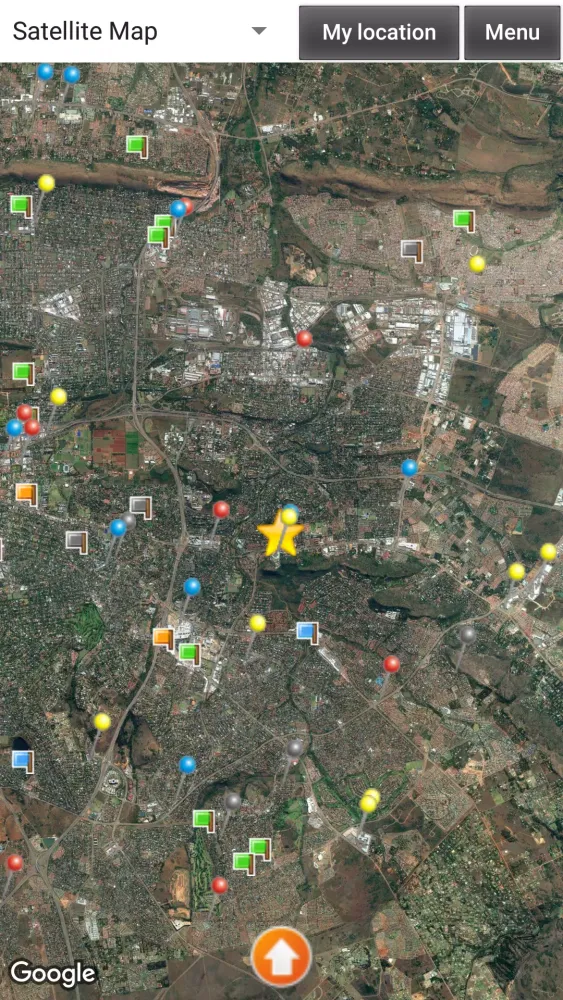 Tangkapan skrin Plak Mobile - South Africa