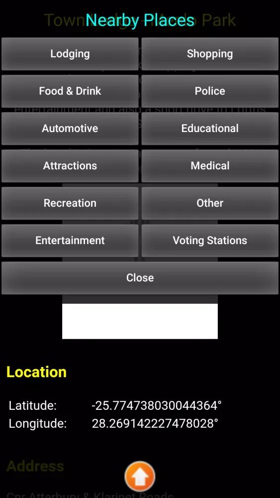 Tangkapan skrin Plak Mobile - South Africa