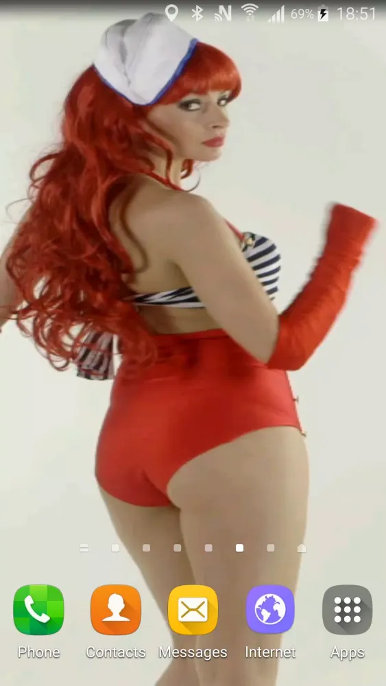 Sexy Girl Live Wallpaper Screenshots