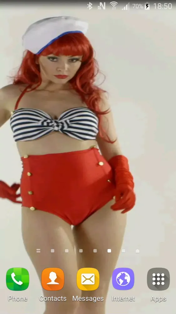 Sexy Girl Live Wallpaper Screenshots