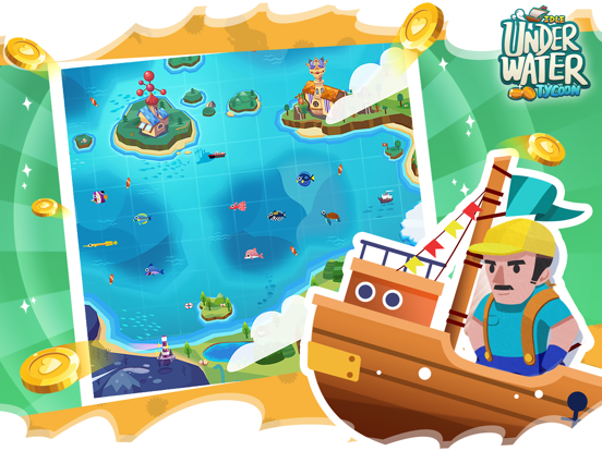 Zrzuty ekranu Idle Underwater Tycoon iPad 