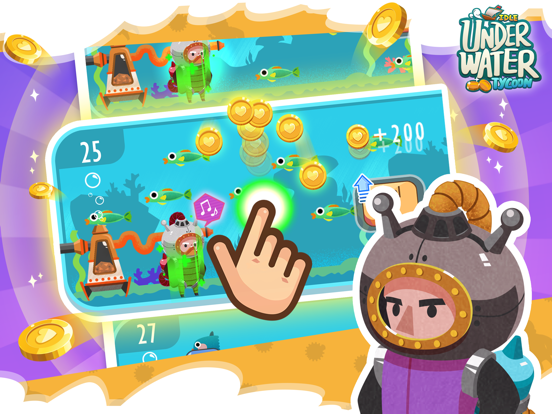 Zrzuty ekranu Idle Underwater Tycoon iPad 