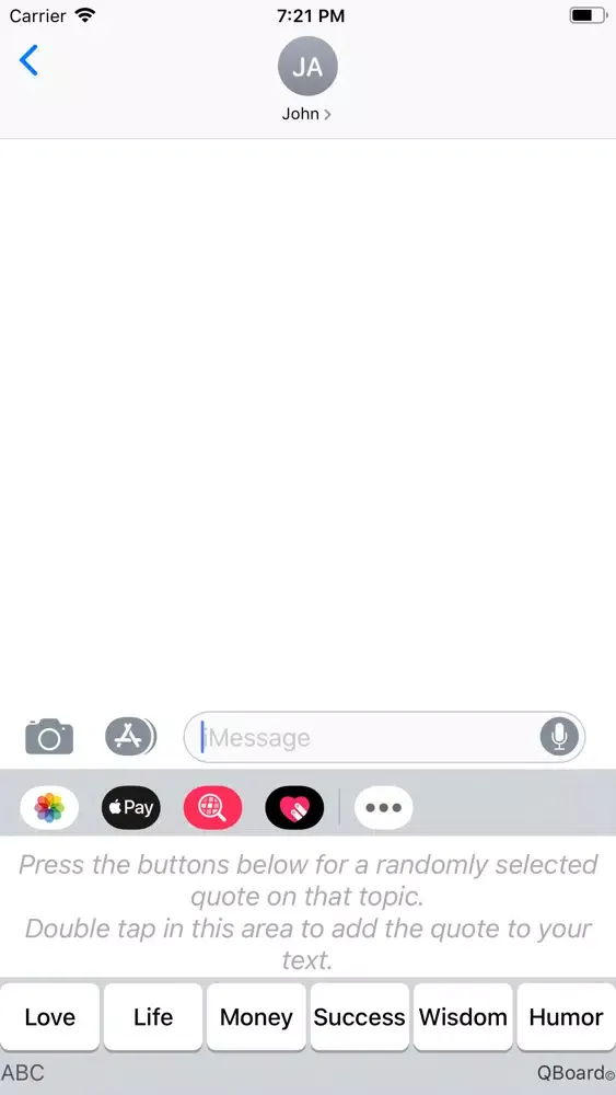 تصاویر QBoard - Quote Keyboard
