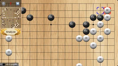 Capturas de tela do PVGo - Weiqi Go Baduk learning