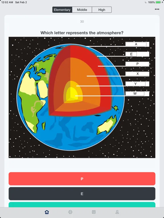 SciQuiz - Science learning iPad  स्क्रीनशॉट