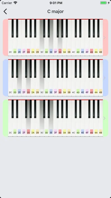 Captures d'écran de MusicTT - Music learning