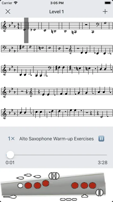 Captures d'écran de MusicTT - Music learning