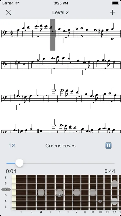 Captures d'écran de MusicTT - Music learning