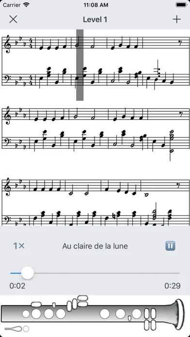 Captures d'écran de MusicTT - Music learning