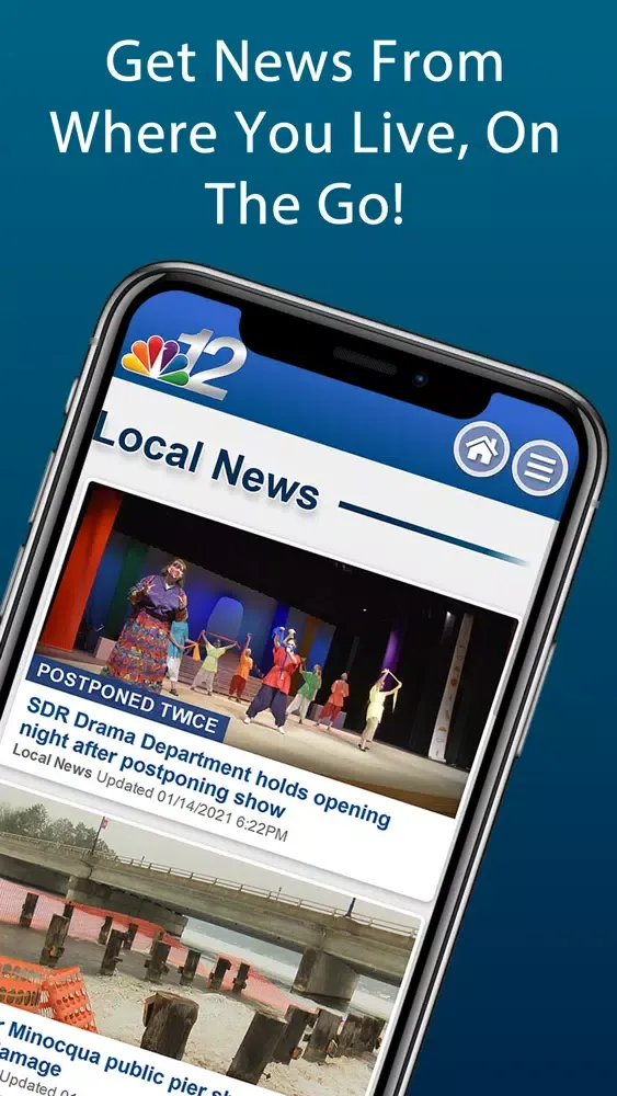 WJFW News Watch 12 App Ekran Görüntüleri