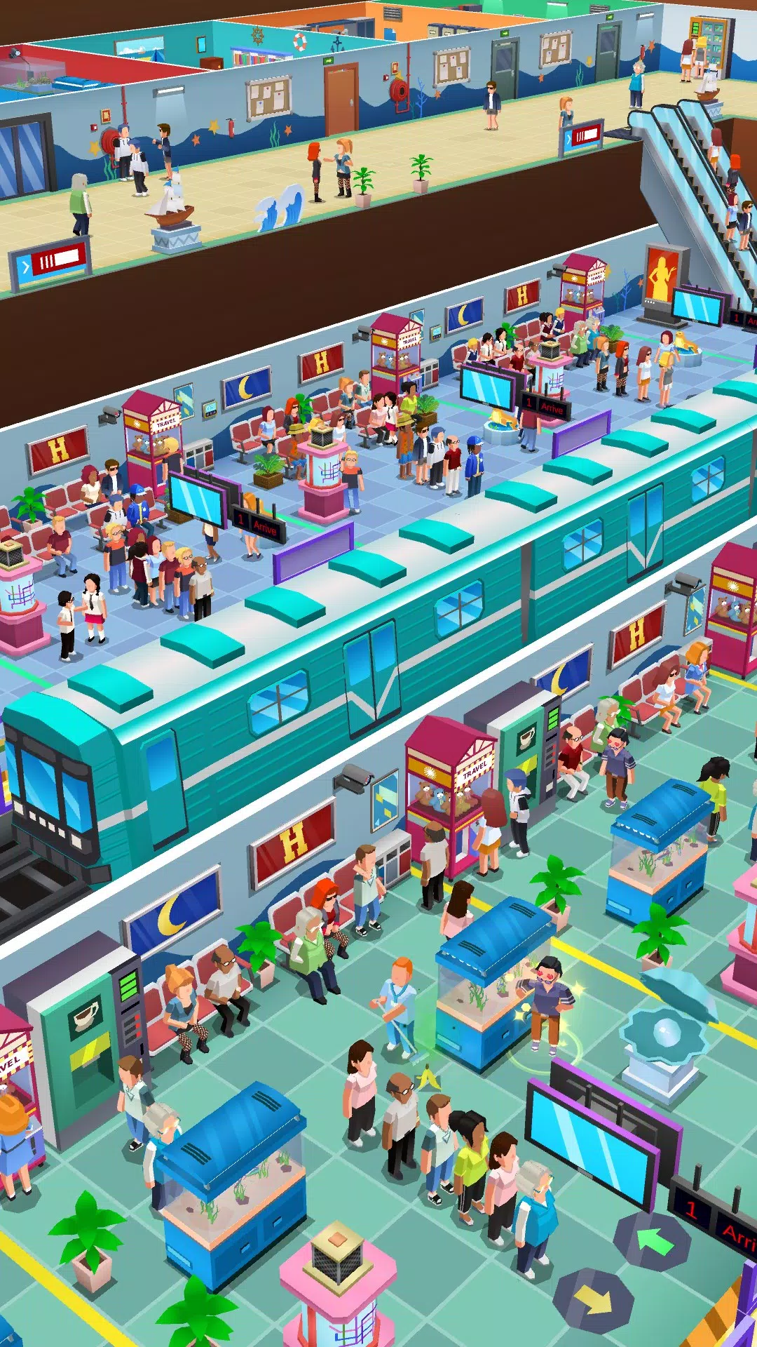 Metro start! - Idle Game Screenshots