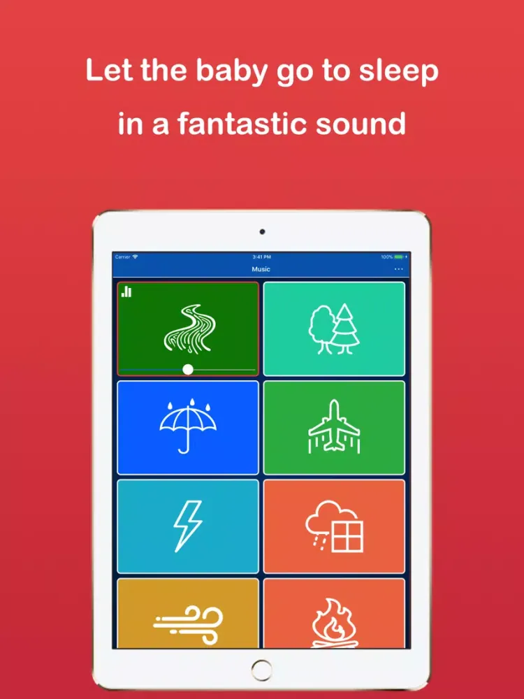 Скриншоты Sleep Sounds - White Noise iPad 