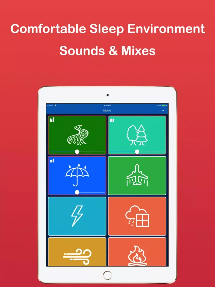 Скриншоты Sleep Sounds - White Noise iPad 
