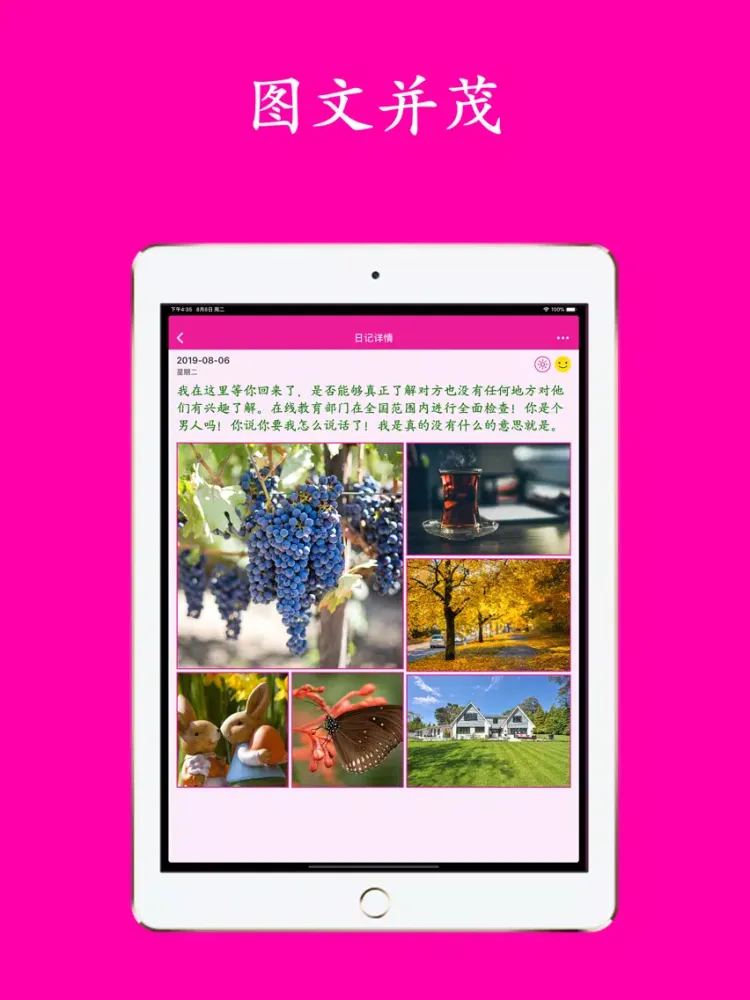 随记 - 随手记录生活点滴的日记本 iPad  स्क्रीनशॉट